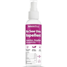 No-See-Ums Repellent Spray – Personal Protection for Beaches, Camping & Outdoor Use, 3 oz