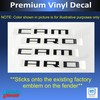 Fender Badge Overlay Decal - 2010-2015 Camaro LS, LT, RS,