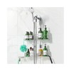 Stainless Steel Shower Caddy for Handheld Shower Heads,Rustproof Hose Shower