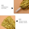 Oidnvay 24pcs Cheerleading Pom Poms Metallic Foil Cheer Pom Poms