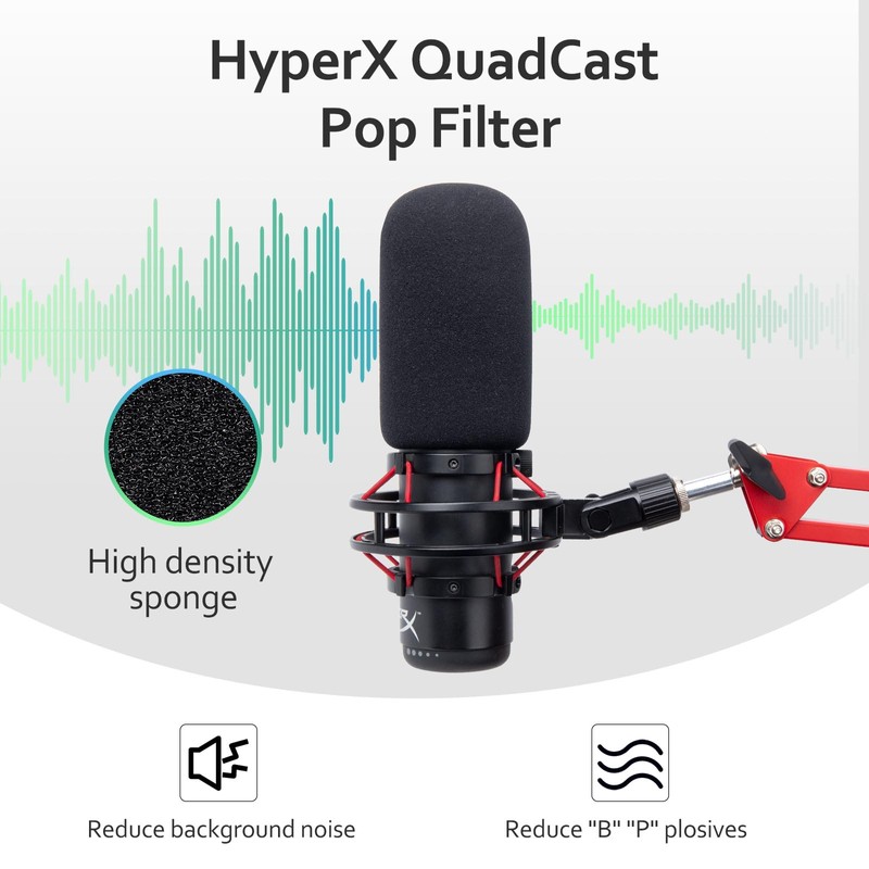 For HyperX Quadcast Boom Arm - Upgraded Mic Arm with