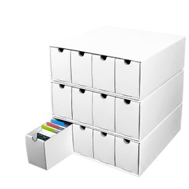 MTG Storage Box, Cardboard Card Box, 12 Drawers