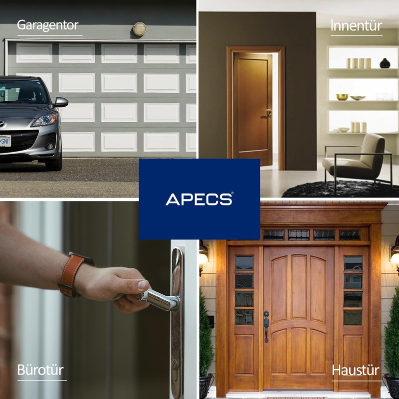 Knob Cylinder Black APECS Lock Cylinder with Knob Cylinder Lock
