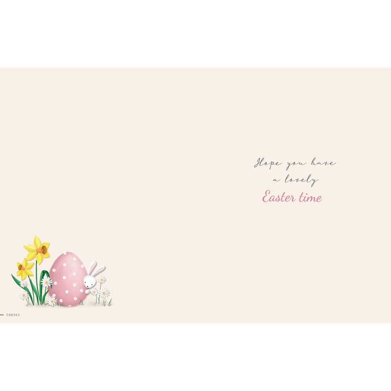 Piccadilly Greetings Easter Card Goddaughter - 8 x 6 inches
