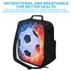 TOWEAR Football Lunch Box Bag Insulated Lunch Bag for School