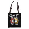 Ketchup Mustard Dynamic Duo Best Friends Funny Condiment Tote Bag