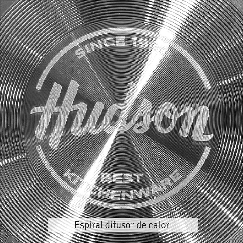 HUDSON Ceramic Nonstick Fry Pan 9.5 Inch Cookware, Pots and