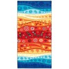 Zomer Beach Towel Large 90 x 180 cm Microfibre Quick-Drying