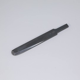 Robust, Nitrided HSS, 1" x 5/16" Large Negative Rake Scraper For Woodturning