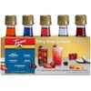 Torani Dirty Soda Sampler 5-Pack, Mini Syrups Gift Set –