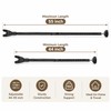 Door Security Bar, Patio Door Lock, 44-55 Inch Adjustable