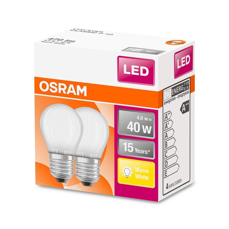OSRAM LED Star Classic P 40 FS Warm White Filament