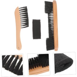 LimCryspp 1Juego Kit de Limpieza Tacos de Billar Herramientas de Mantenimiento y Cepillos Mesa de Billar Incluye Accesorios el Cuidado de Tus Artículos de (Natural Color)