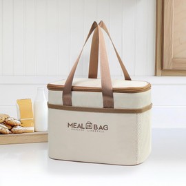 Insulated Bag Suitable Temperature Control, Bento Box Bag Fits Small Bento Boxes (M Size)