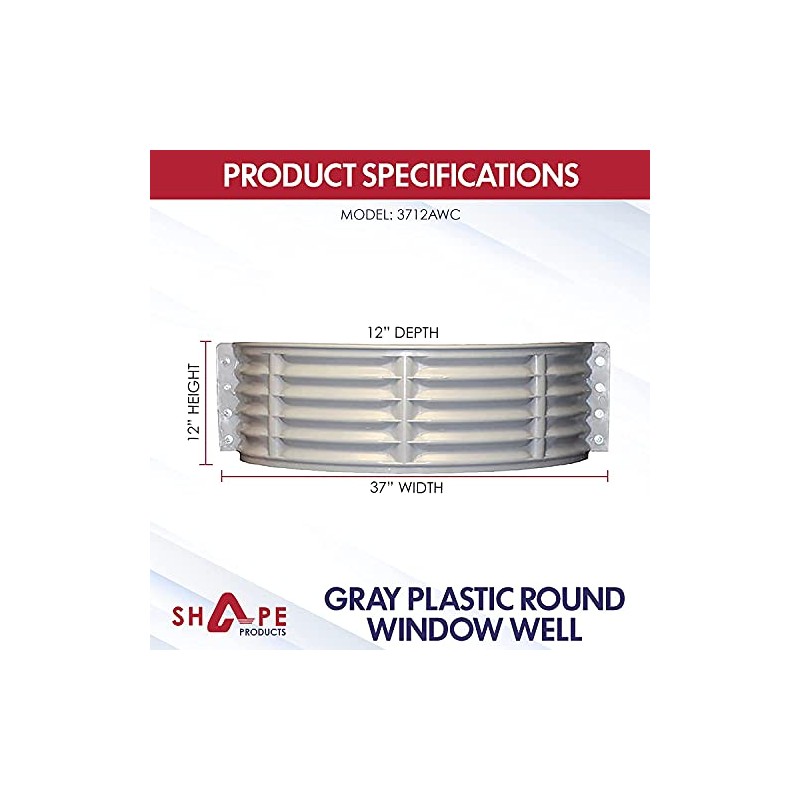 Shape Products 37" W x 12" D x 12" H