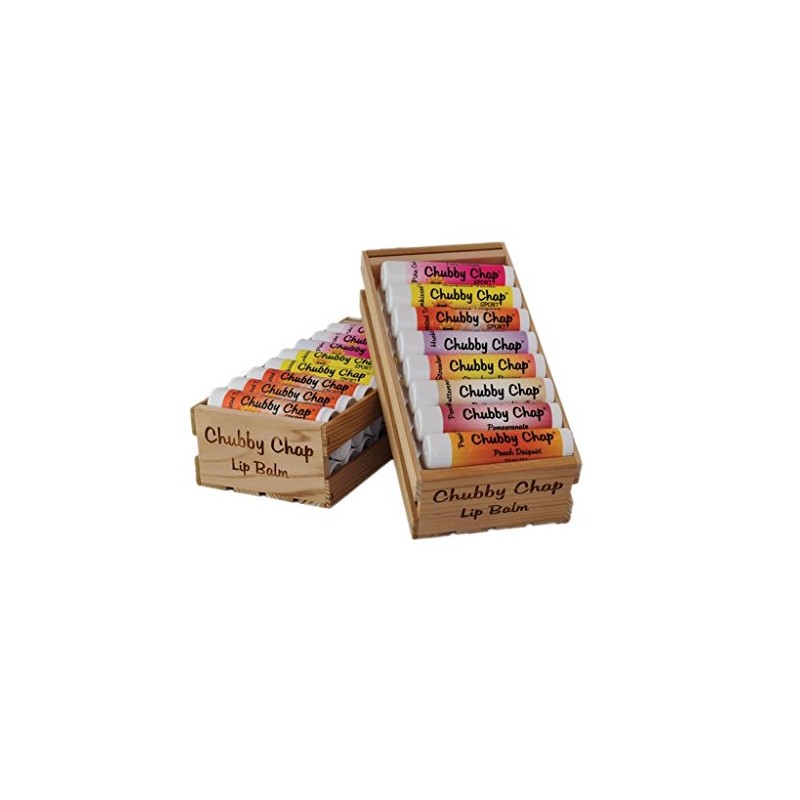 Chubby Jumbo Natural Chapstick - .5 Ounce Caramel Lip Balm