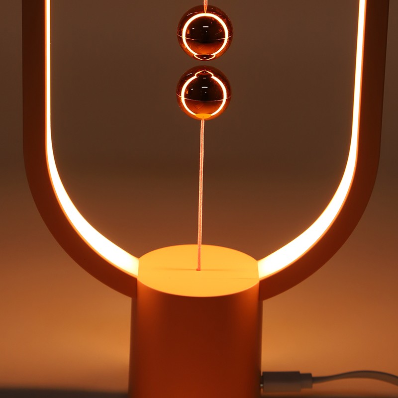 Balance Lamp LED Night Light Ellipse Magnetic MidAir Switch USB