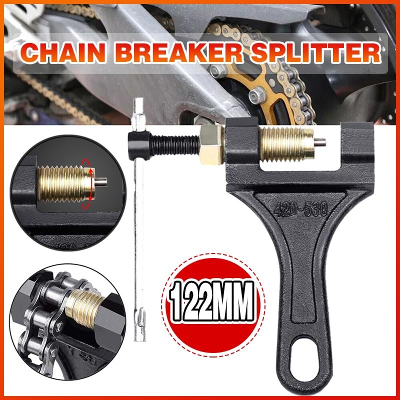 AIMALL Heavy-Duty Chain Breaker Tool | Splitter Cutter for Motorcycle
