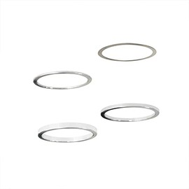 Lotatheta Headset Riser Front Fork Washer Spacers Gasket 0.3mm 1mm 2mm 3mm Bike Bicycle Cassette Adjustment for Mountain Bike Road Bike