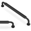 Asimerdeco 10 Pack Matte Black Cabinet Pulls 6.3 Inch(160mm) Kitchen