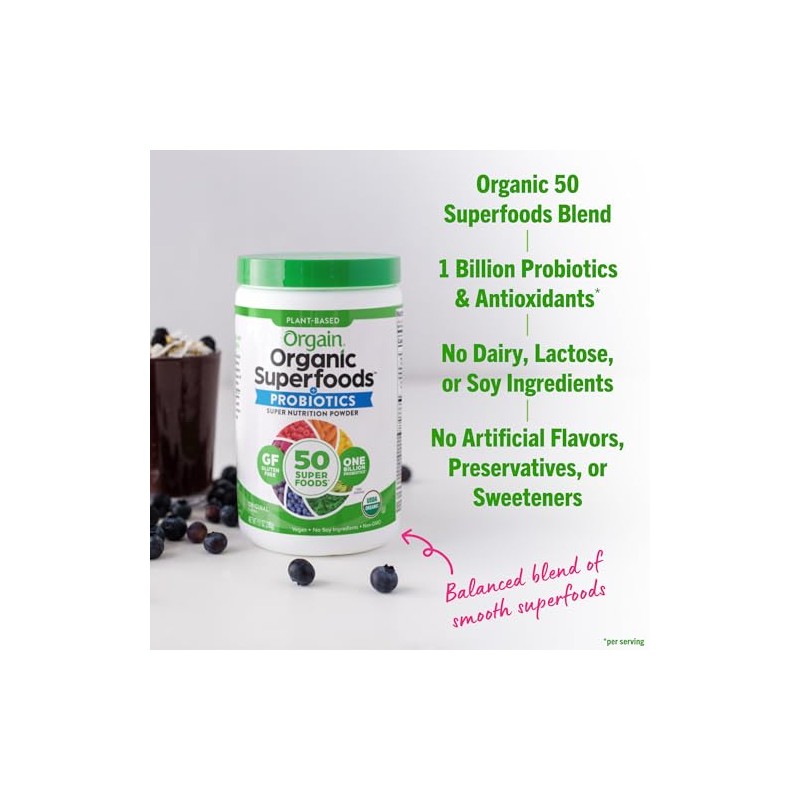 Orgain Original Superfoods Orgánica | Nutrición Completa | 0.62 libras