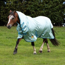 Shires Winnie & Me Fly Combo Rug - Blue 5ft0