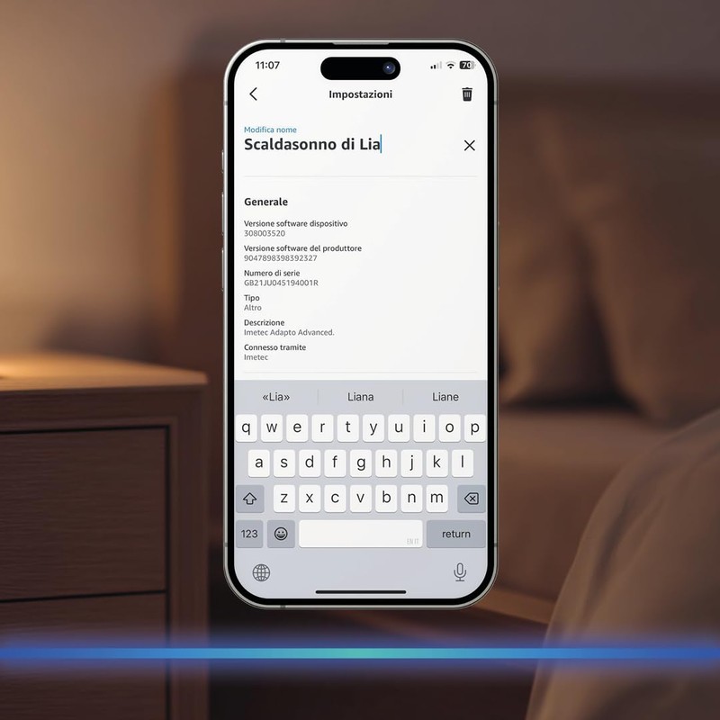Imetec Comando Adapto Advanced per Scaldasonno Adapto/Maxi – Rendi Smart