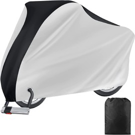 Bicycle Cover, Waterproof, Thick, Durable, Lightweight, Bike Cover, Rain Protection, Heat Resistant, UV Protection, Dustproof, Anti-Theft, 210D Oxford Cloth, Fits 20-29 Inches, Suitable for Mountain