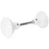 Prime-Line E 2319 Solid Brass Vintage Door Knob Spindle Set,
