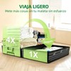 8 Piezas Bolsas de Almacenamiento al Vacío con Bomba Eléctrica