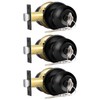 Probrico 3 Pack Keyed Alike Entry Door Knobs with Lock