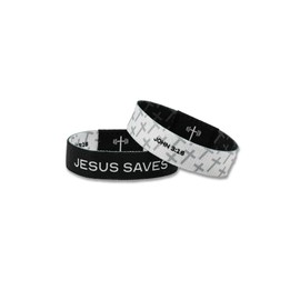 HOLSTRENGTH Daily Bible Verse Bracelet (John 3:16, Regular)