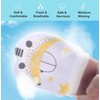 BEISIJIA 6 Pairs Baby Cotton Mittens Anti-Scratch Newborn Toddler No