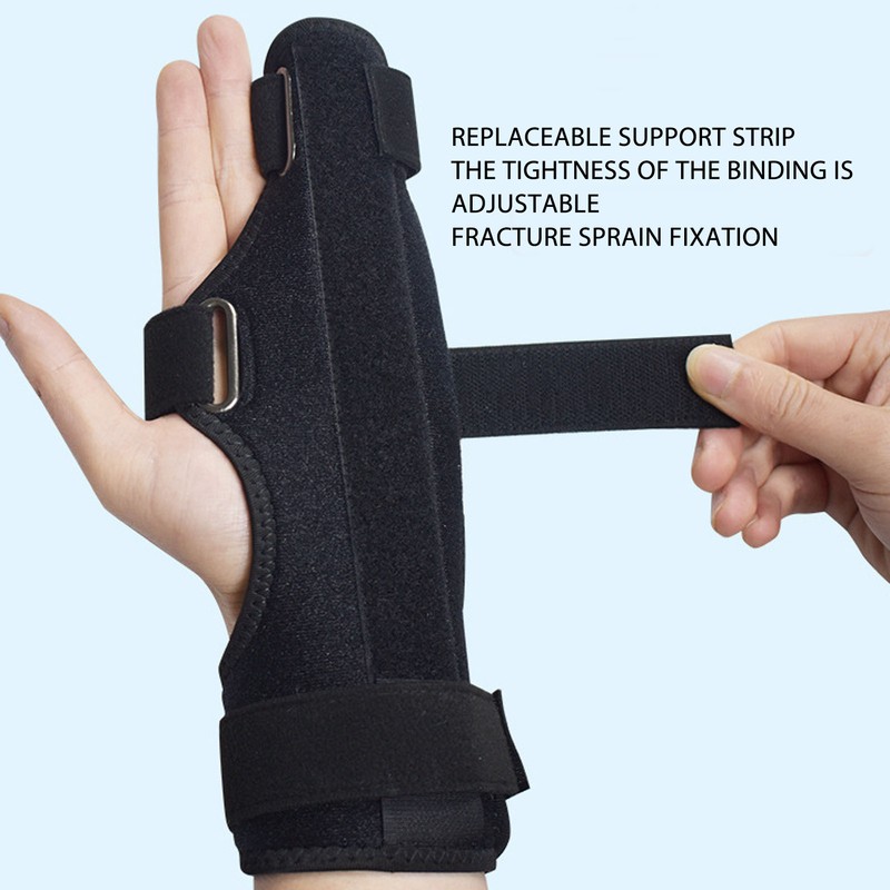 Trigger Finger Hand Splint Brace Fixation Adjustable Finger Splint Immobilizer