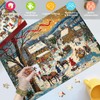 HUADADA Jigsaw Puzzles for Adults 1000 Jigsaws Christmas Village1000 Piece