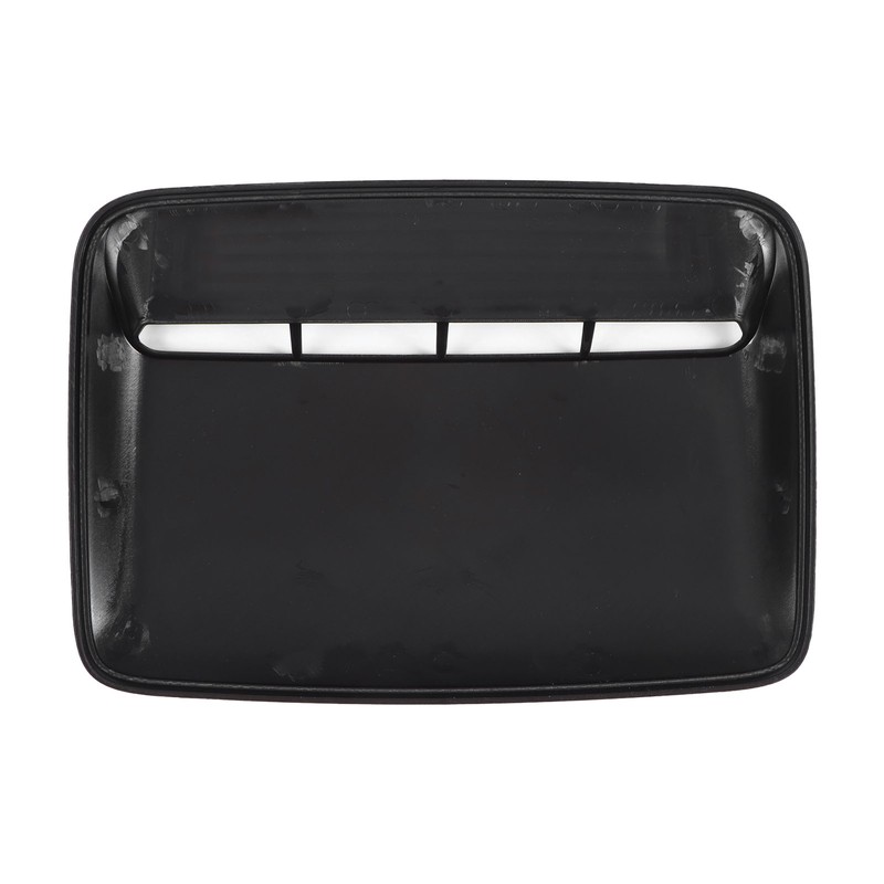 Hood Scoop Cover Universal for Automobile Modification Replacement RefurbishmentGlossy Black