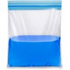 Freezer Bags | Double Zipper, Extra Wide, Easy to Open,