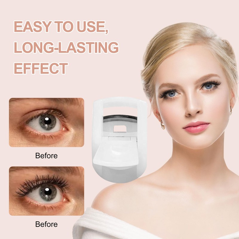 2PCS Eyelash Curler Portable Mini Lash Curler for Travel and
