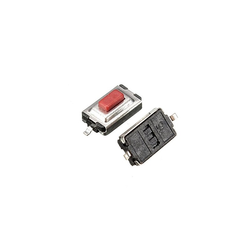 Bluelover Push Button Micro Switch, 15Pcs 3x6x2.5MM SMD SMT Tactile