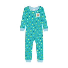 CoComelon - Pijama Unisex de algodón sin pies para niños, JJ Outfit - Azul, 3 Años
