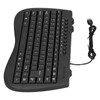 USB Keyboard Durable Plastic 87 Keys KB‑301B Keypads General Ergonomically