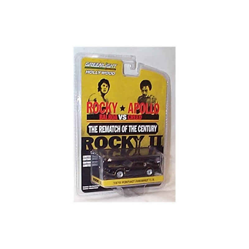 Greenlight Entertainment 1979 Rocky Pontiac Trans Am Firebird vehicle 1.64