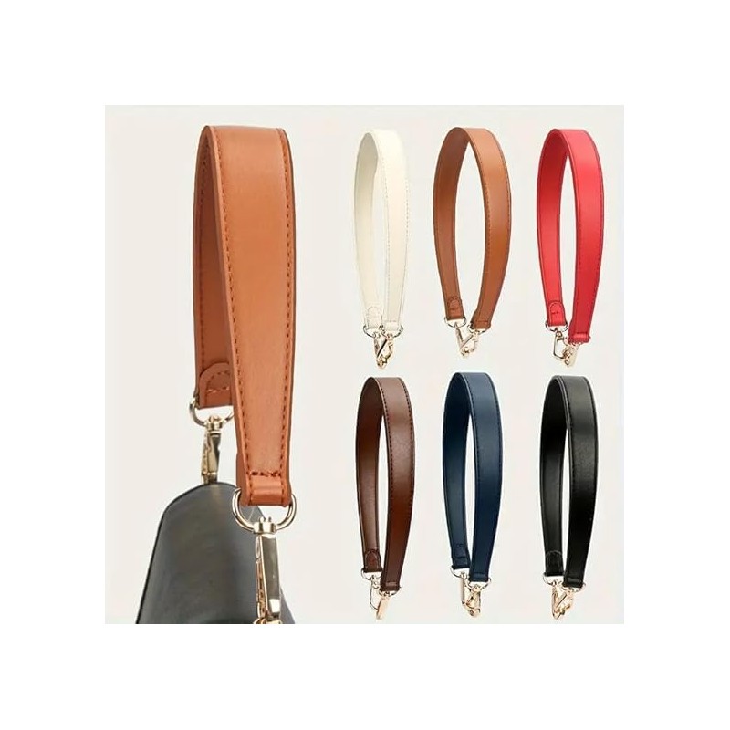 Purse Strap, Black Leather Bag Shoulder Handbag Handle Strap Replacement