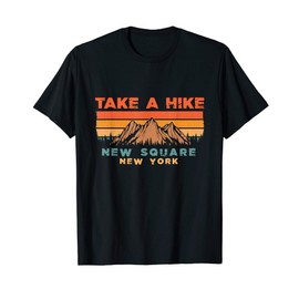 New York Vintage Take A Hike New Square Moutain T-Shirt