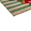 Northlight Natural Coir Rectangular Dachshund Dog Welcome Doormat 18" x