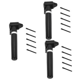 Hohopeti 3pcs Ink Mixer Replacement Pigment Mixing Sticks for Eyebrow Lip and Eyeliner Makeup Black Pigment Blender for Professional and Personal Use