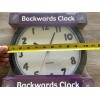 Accoutrements Archie McPhee Accoutrements Backwards Clock New & Sealed Novelty