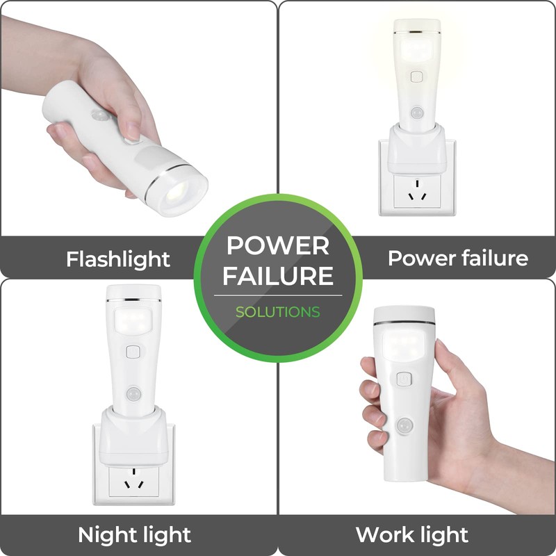 Pwysara Multi-Function Motion Sensor Night Light, LED Emergency Lights for