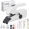 MEESOGA Mini Electric Hand Sewing Machine, Mini Sewing Machine, Portable