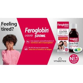 Vitabiotics Organic Feroglobin Liquid 500ml